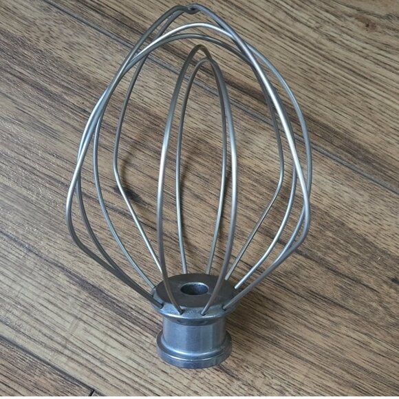 Kitchenaid silver metal wire whisk mixer attachment - Picture 4 of 5